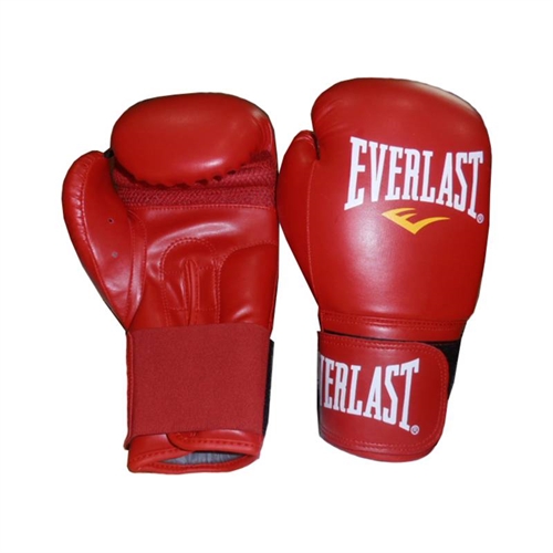 Everlast Leather/PU Træningshandsker - Rød